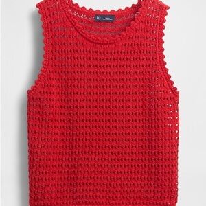 GAP x DOEN 100% cotton crochet tank top